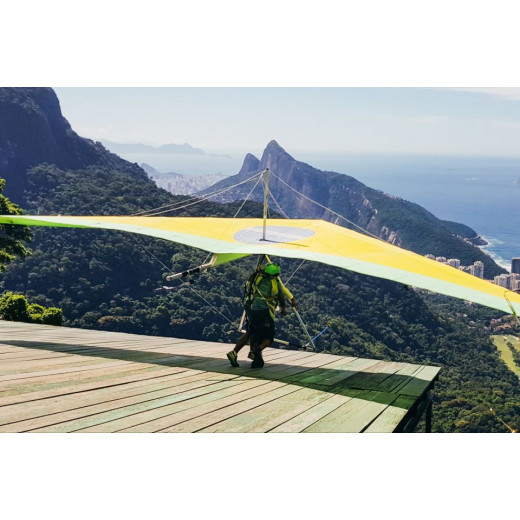 Полет на дельтаплане над Рио 